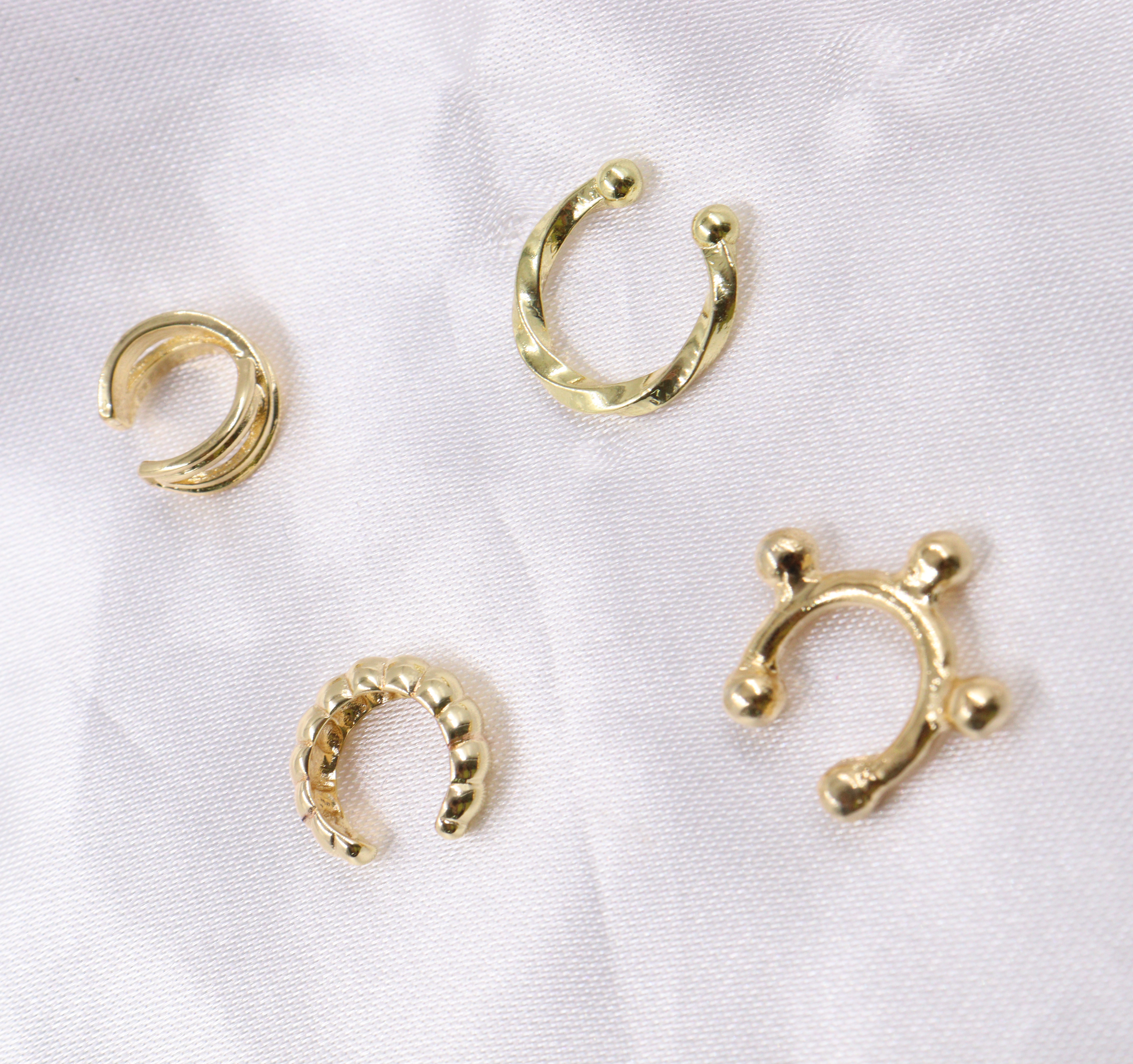 EARCUFF BAÑO DE ORO VARIOS