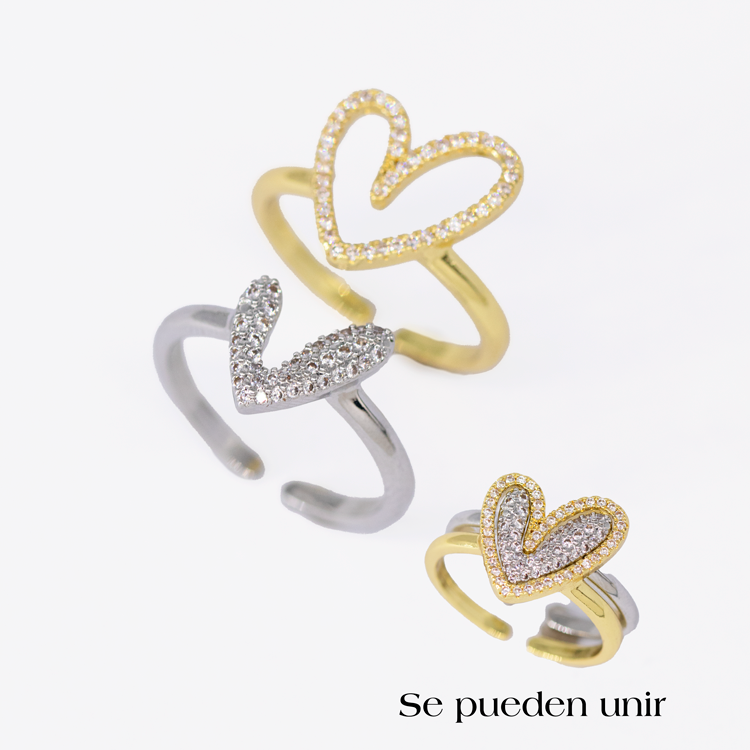 ANILLO LOVE BAÑO EN RODIO