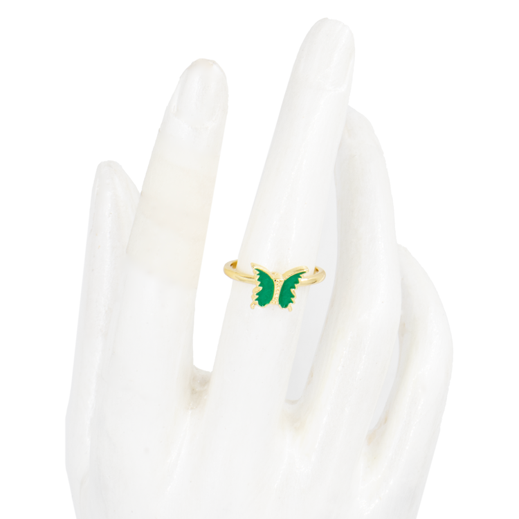 ANILLO MARIPOSA ANTIESTRES EN RODIO