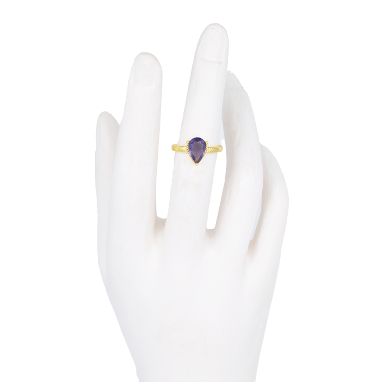 ANILLOS GOTA EN RODIO