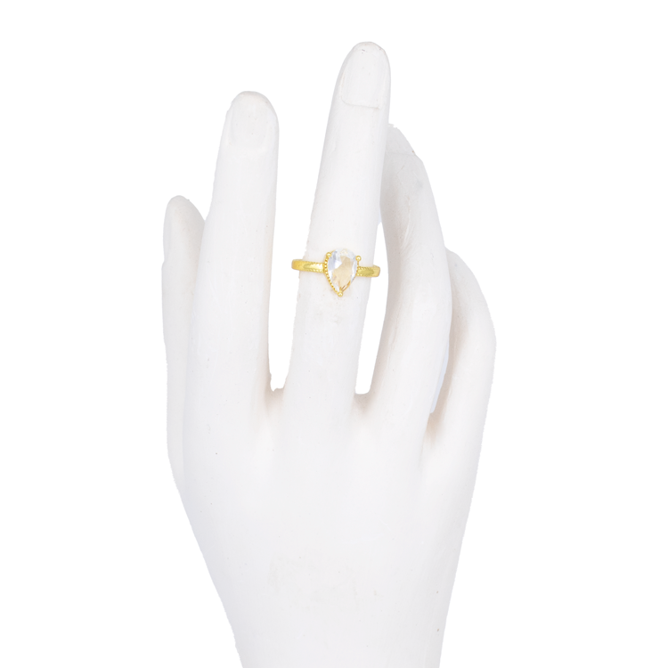 ANILLOS GOTA EN RODIO