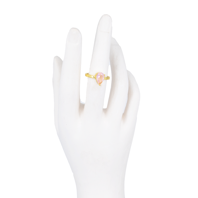 ANILLOS GOTA EN RODIO