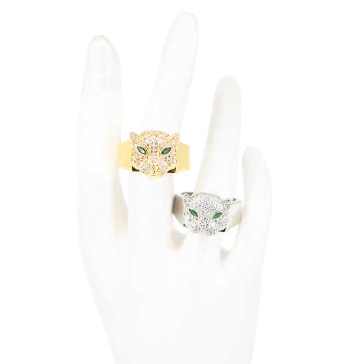 ANILLO FELINO BAÑO EN RODIO