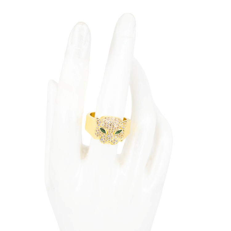 ANILLO FELINO BAÑO EN RODIO