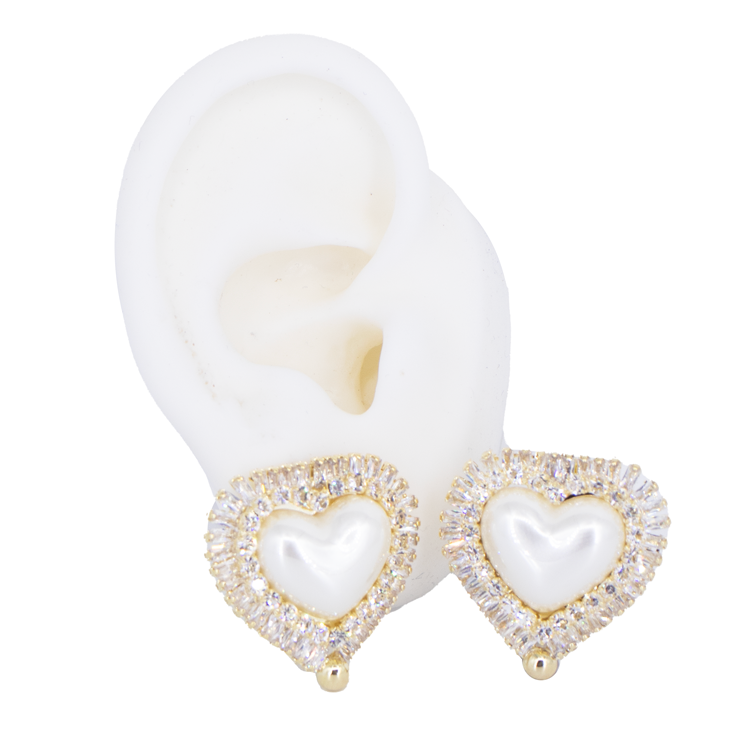 TOPO CORAZON MAGICO DORADO BAÑO EN RODIO