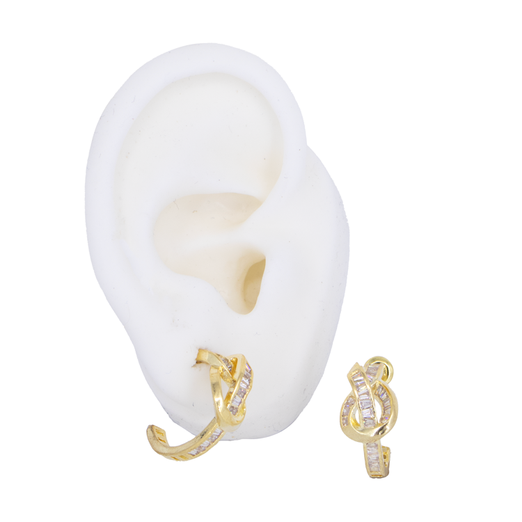 TOPO NUDO ESMERALDA DORADO BAÑO EN RODIO