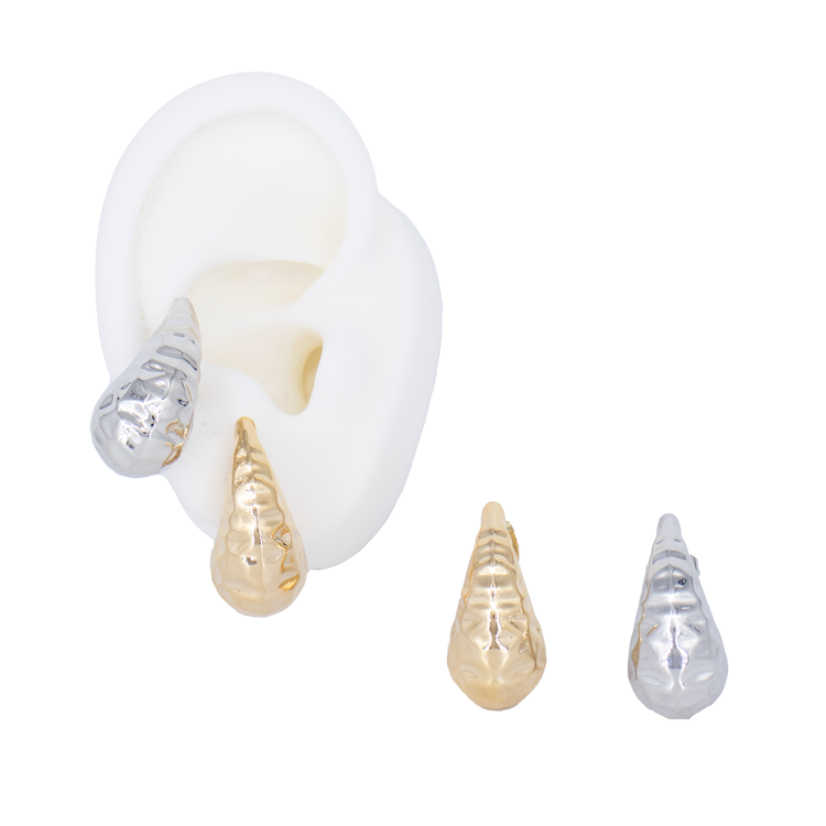 TOPO GOTA GRABADA  EN RODIO