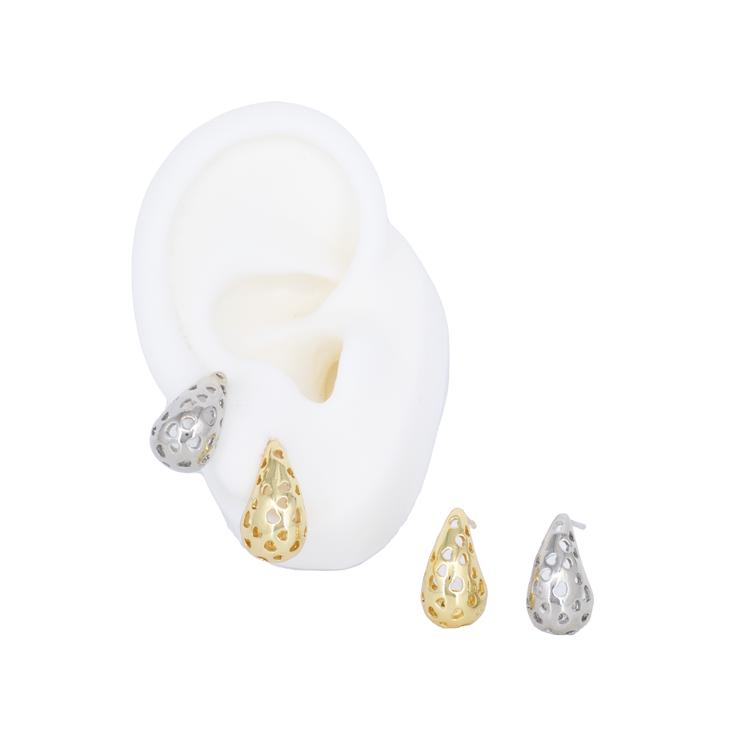 TOPO CON HOLLITOS BAÑO EN RODIO