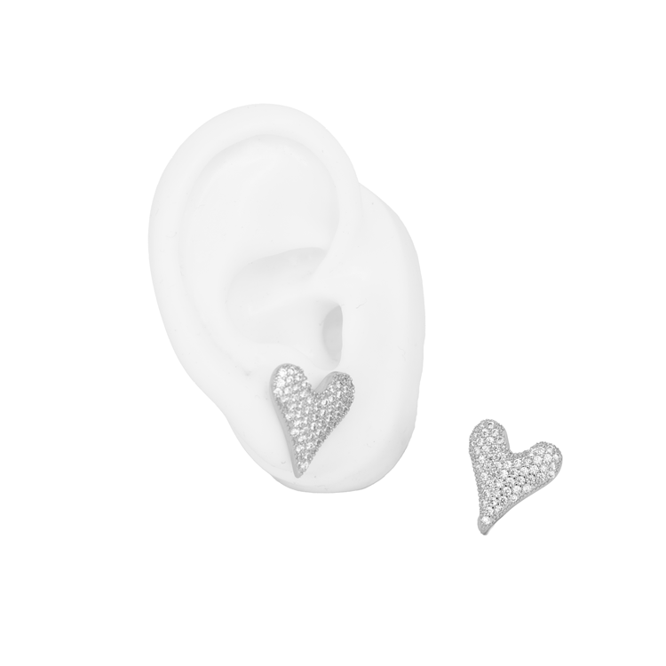 TOPO CORAZÓN PUNTA CIRCONADO BAÑO EN RODIO