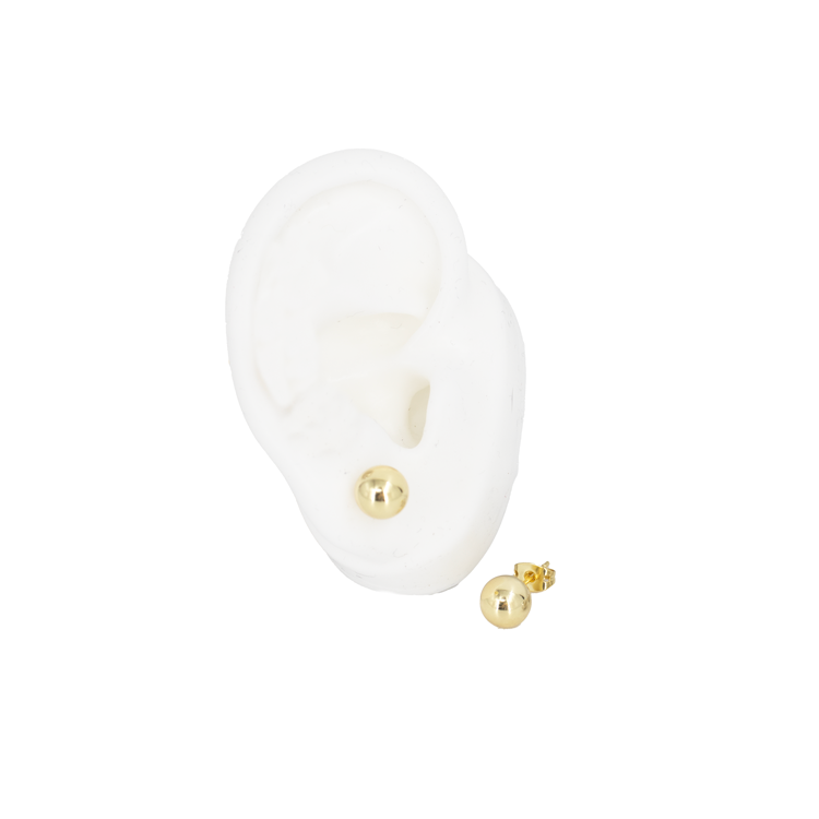 TOPO BALIN 8MM BAÑO EN RODIO