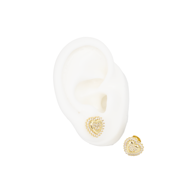 TOPO CORAZÓN PEQUEÑO BAÑO EN RODIO