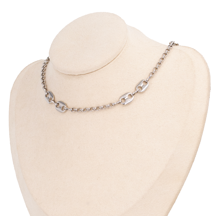 CADENAS GUCCI BAÑO DE RODIO