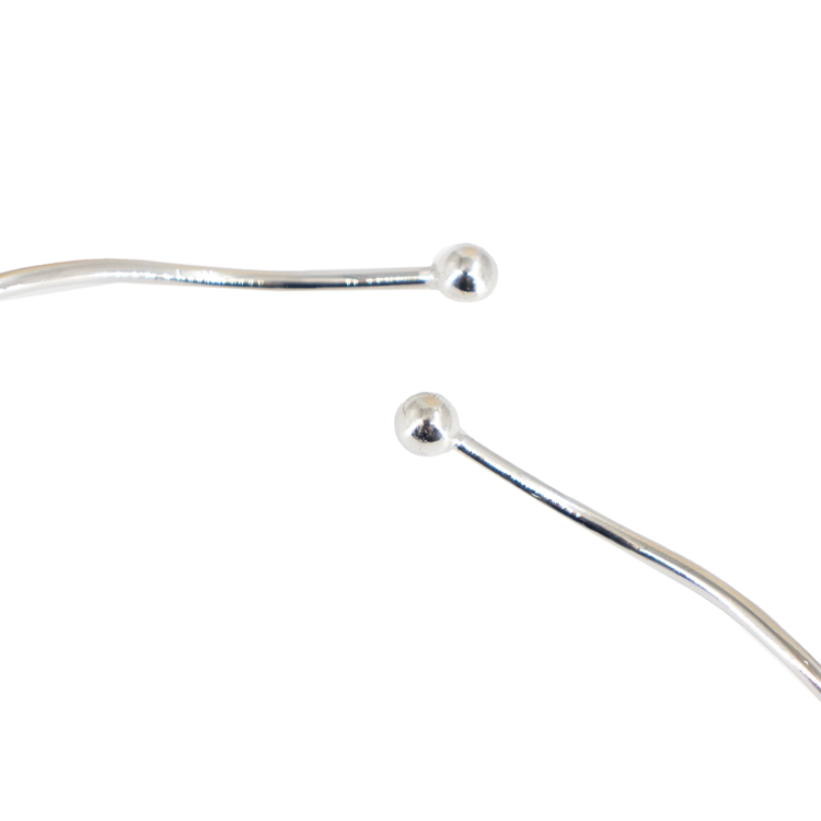 CADENA CHOCKER BOLAS BAÑO EN RODIO