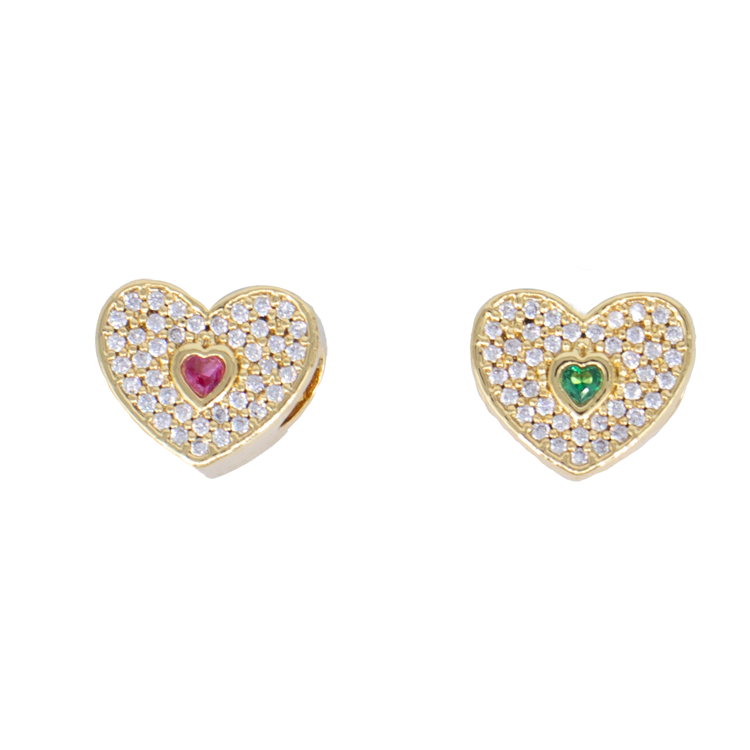 CHARM PANDORA EN RODIO CORAZÓN