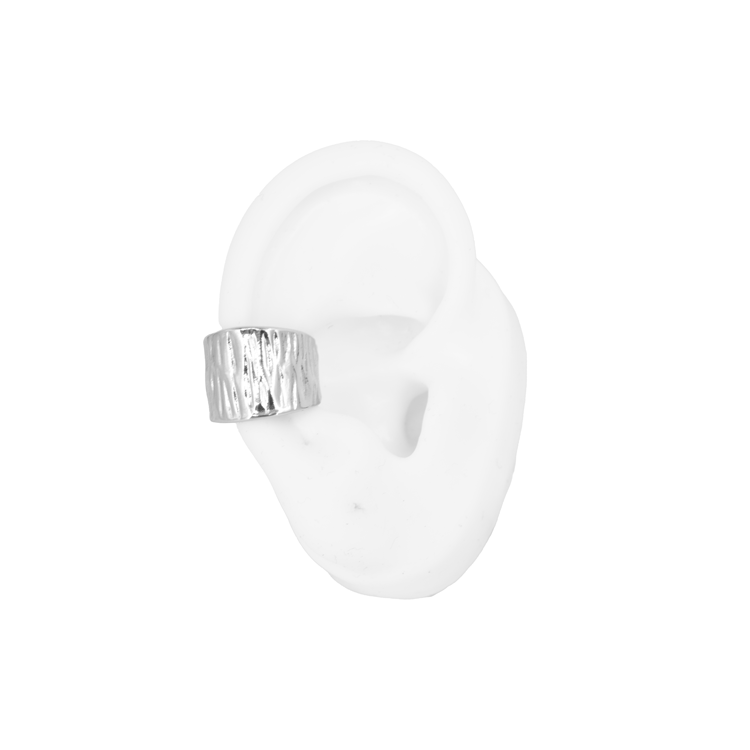 EARCUFF EN RODIO CON RELIEVE