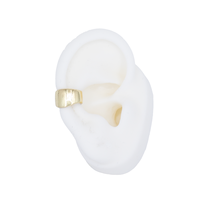 EARCUFF LISO BAÑO EN RODIO