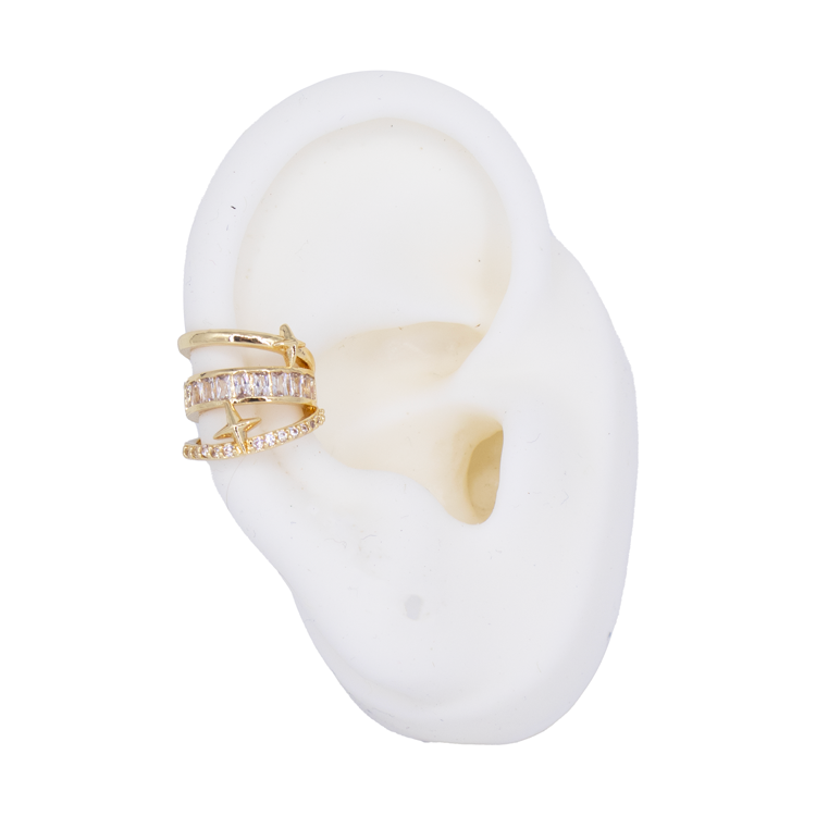 EARCUFF ANASTACIA BAÑO EN RODIO