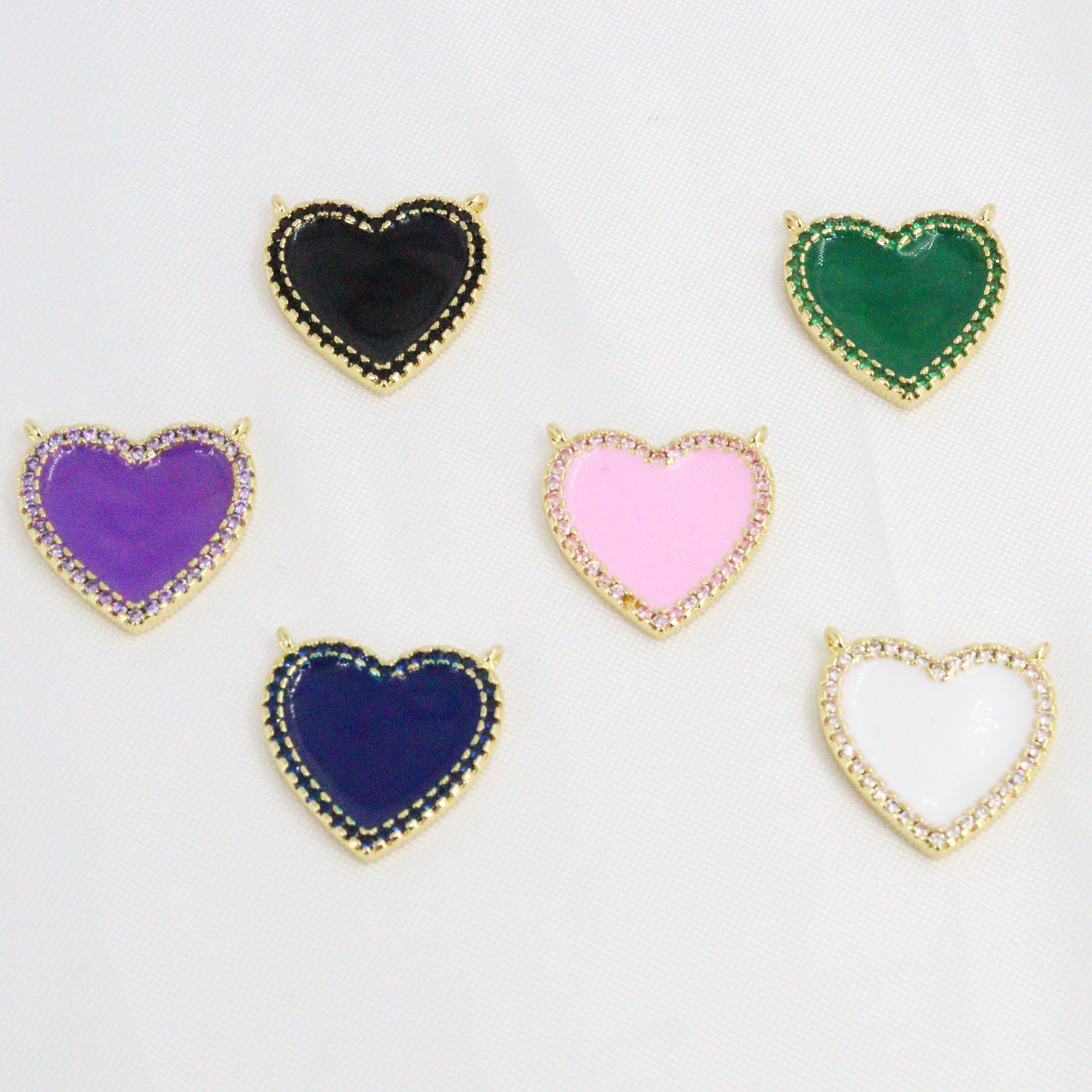 PASADOR CORAZÓN EN RODIO