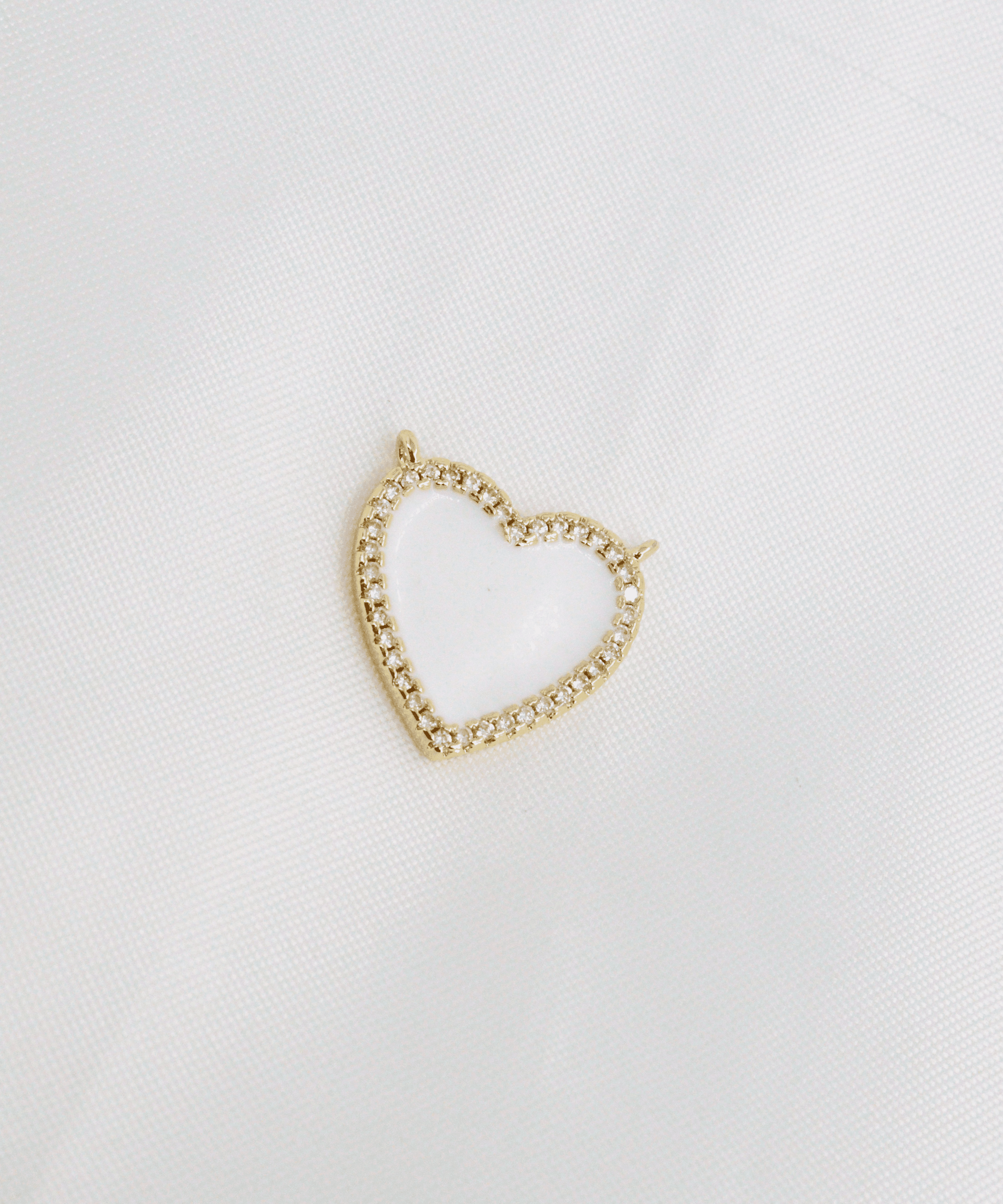 PASADOR CORAZÓN EN RODIO