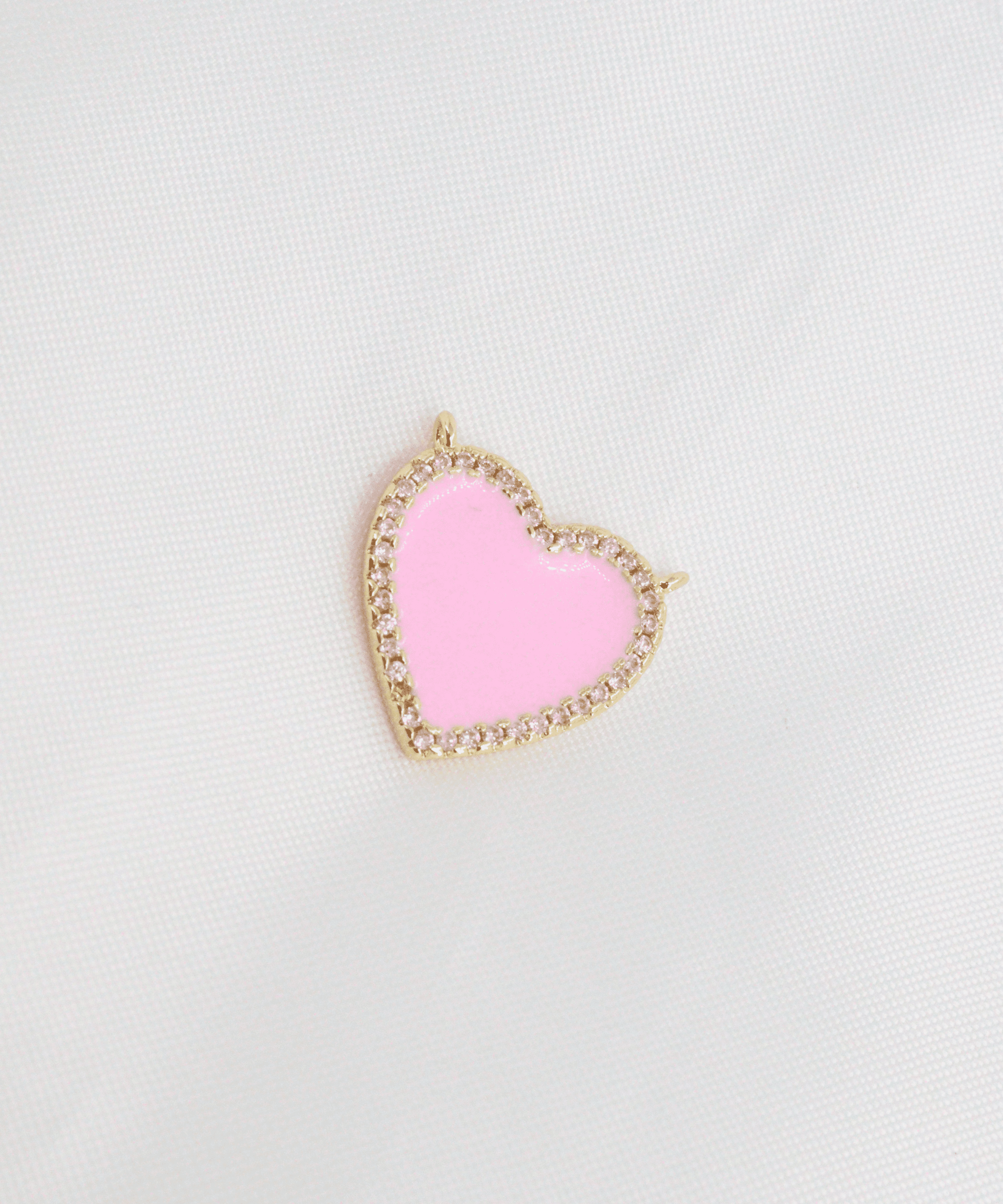 PASADOR CORAZÓN EN RODIO