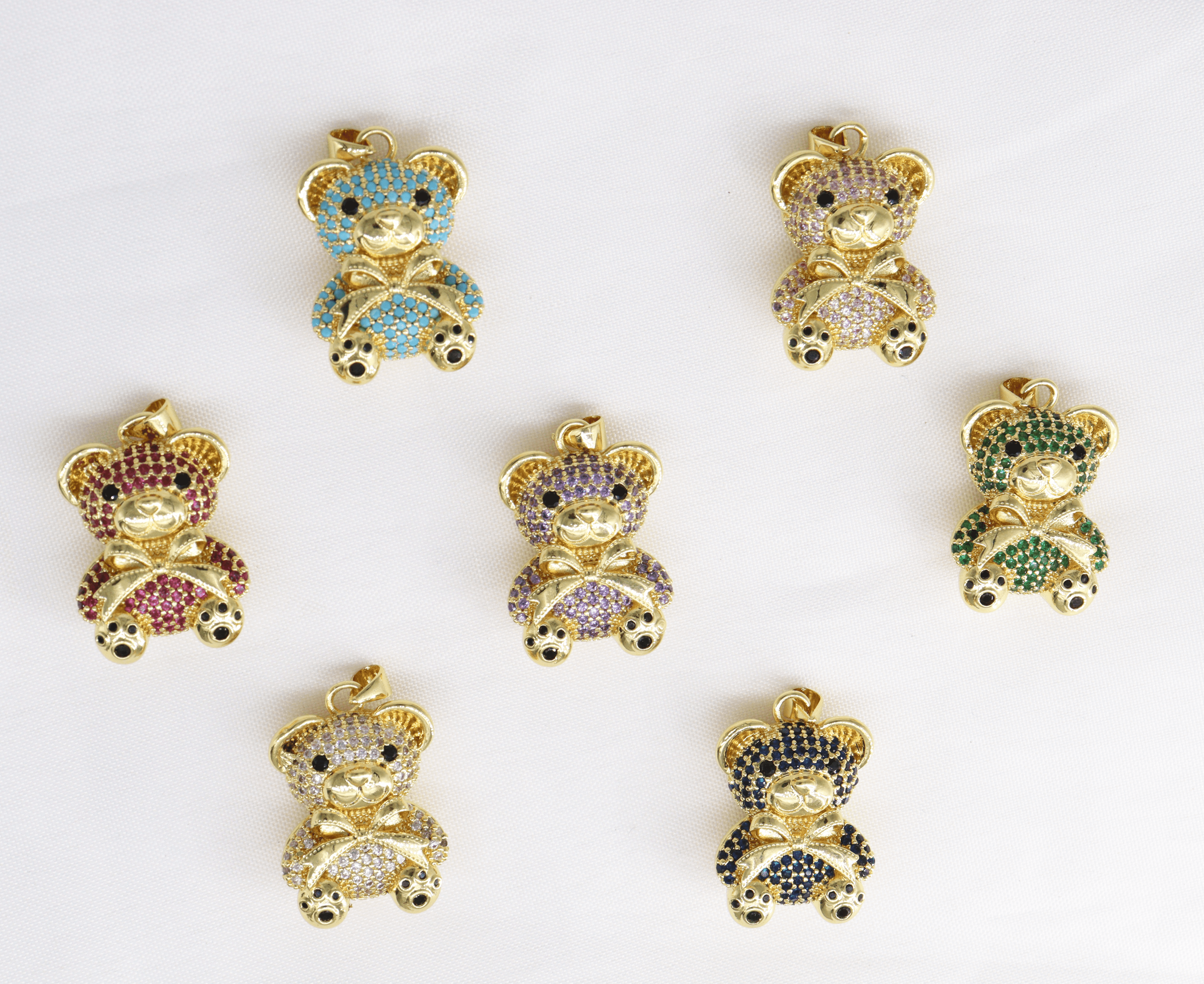 DIJE DE OSOS EN RODIO RD-901