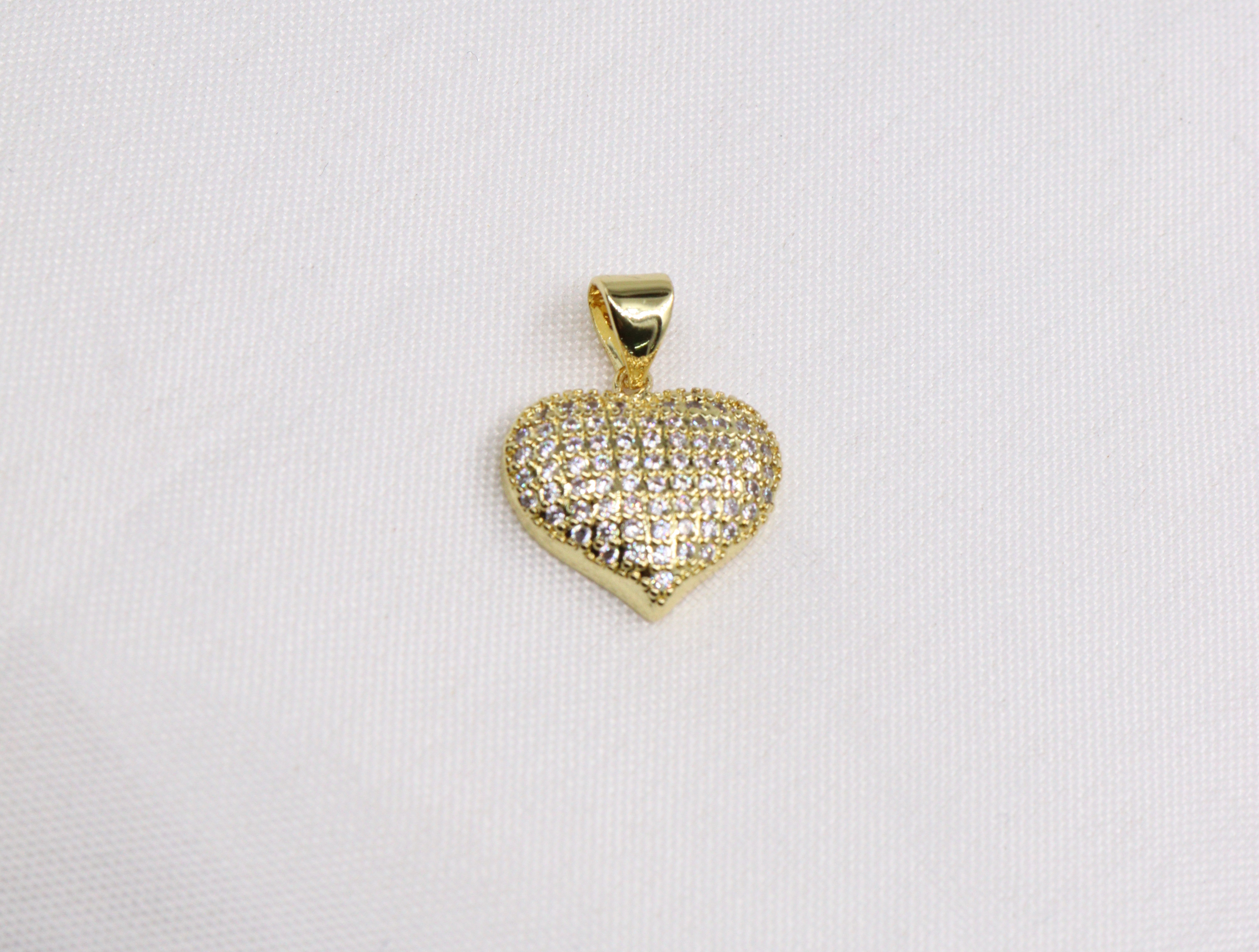 DIJE EN RODIO CORAZÓN RD-520