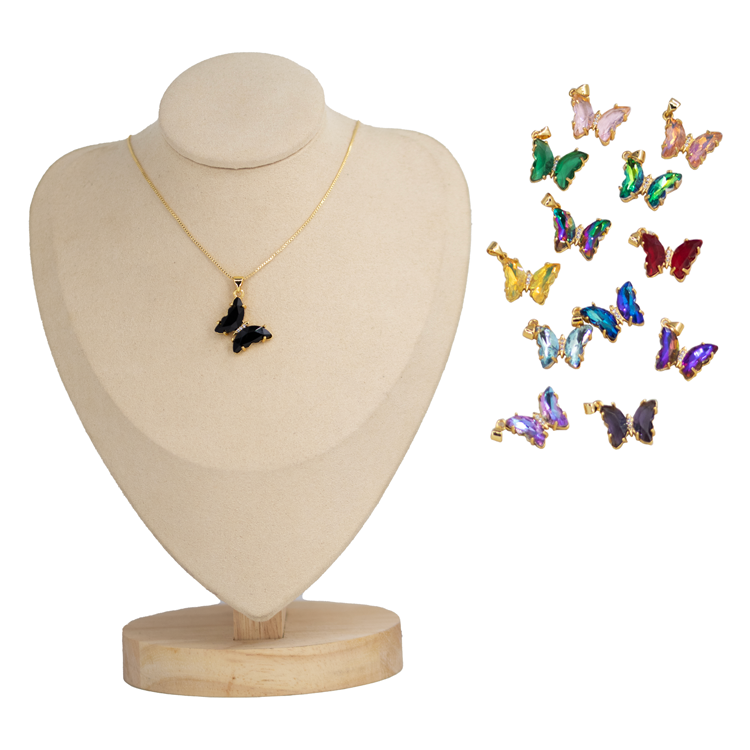 DIJES MARIPOSAS GRANDES BAÑO EN RODIO