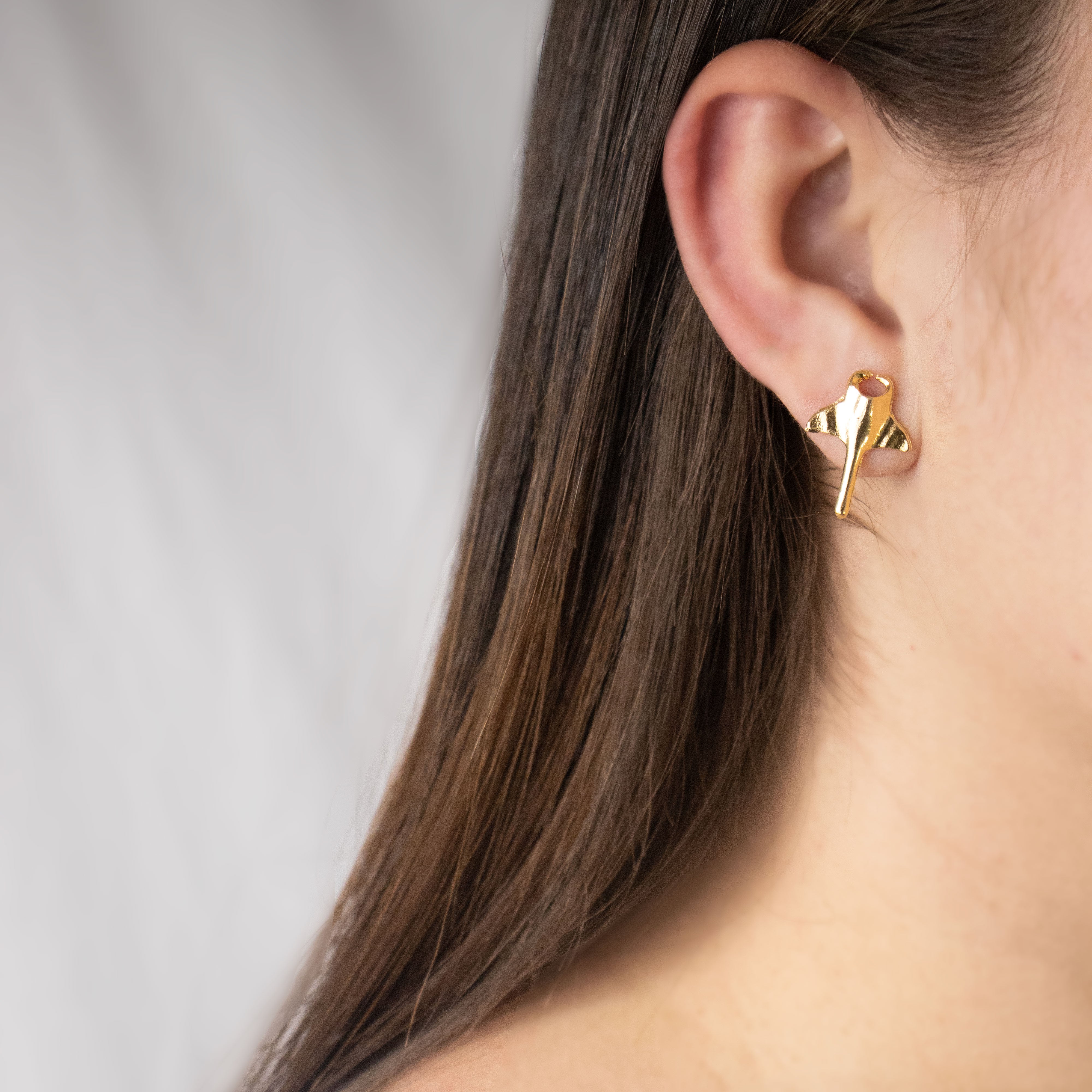 TOPOS MANTA RAYA BAÑO EN ORO