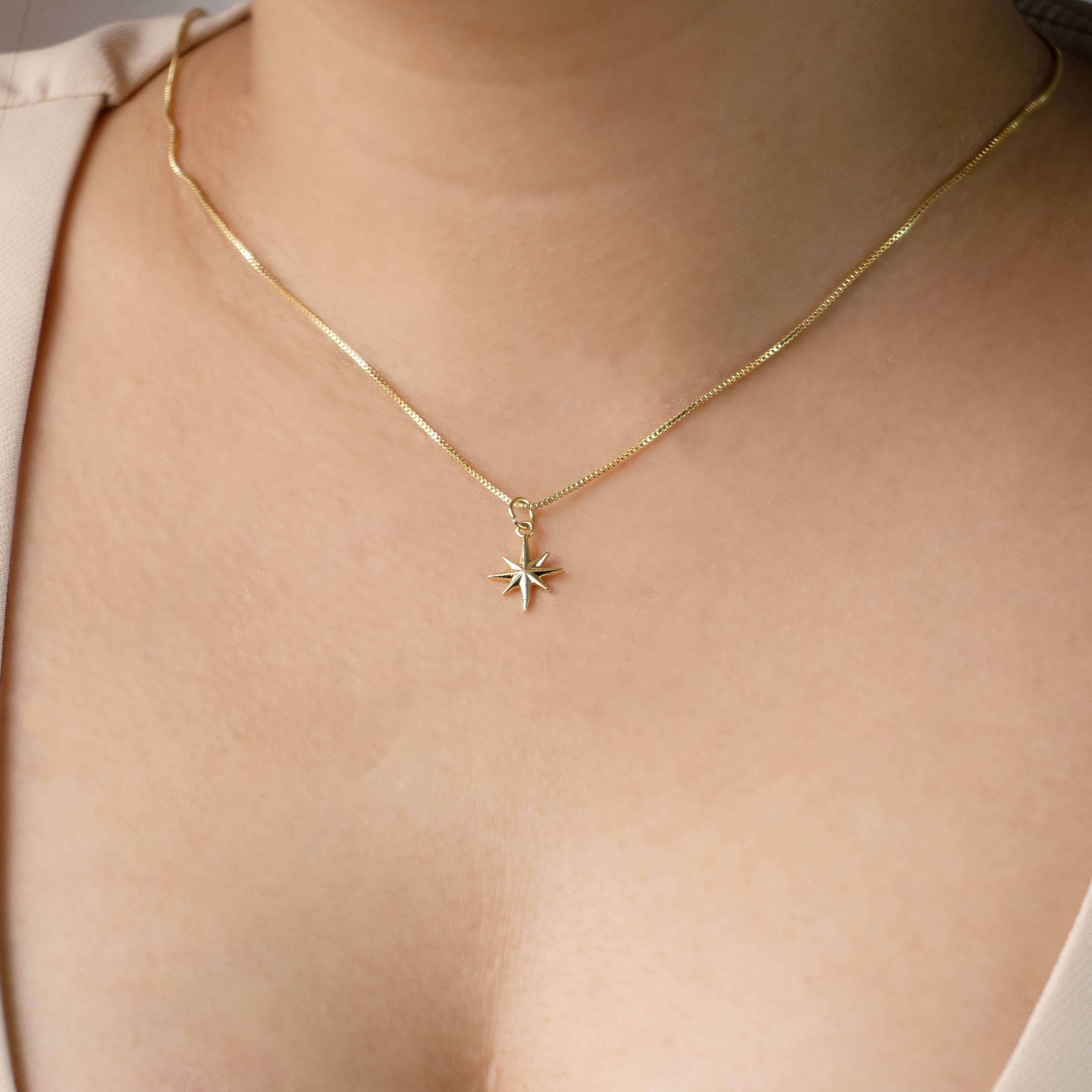 DIJE ESTRELLA BAÑO EN RODIO