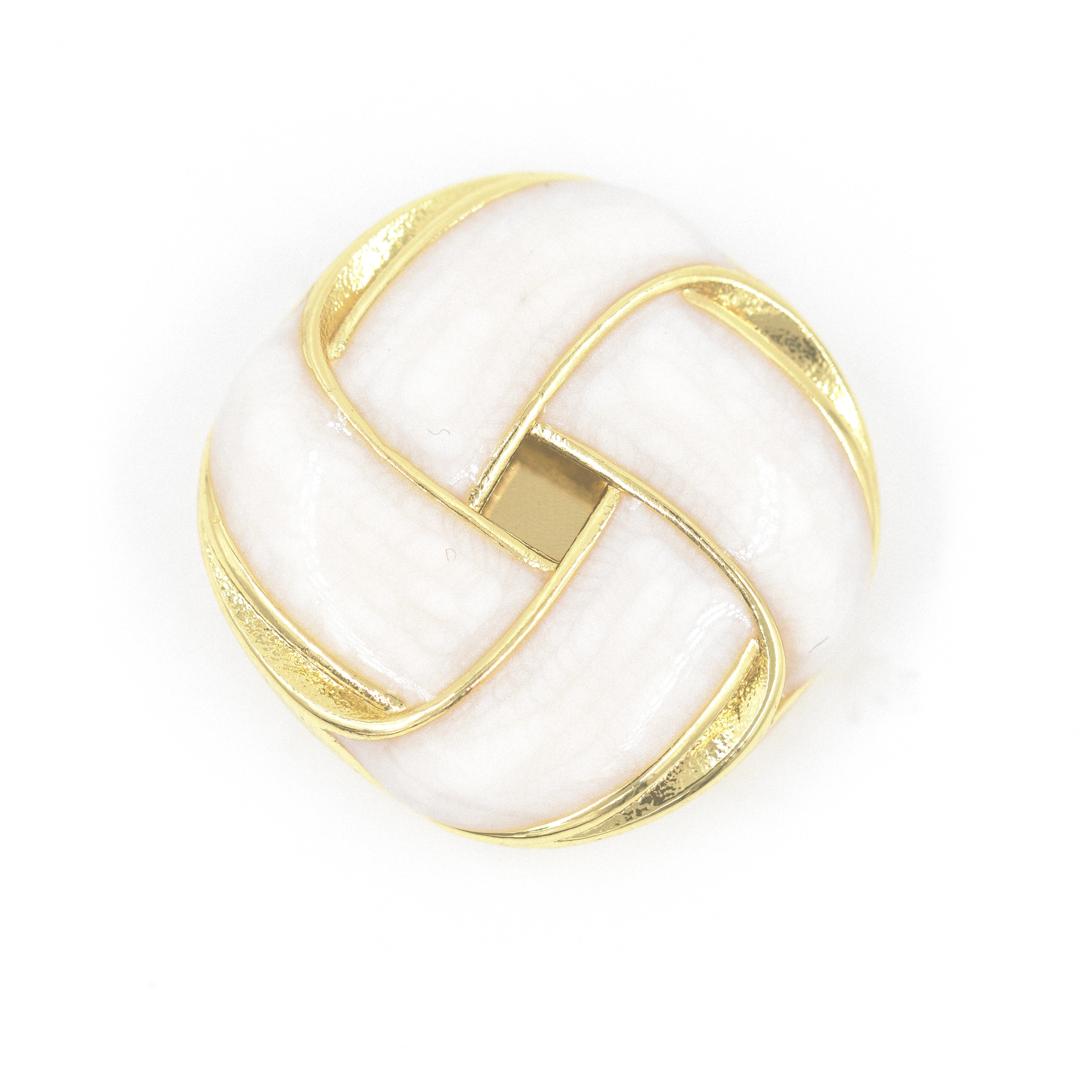 PIN NUDO CUATRO LINEAS BAÑO EN RODIO