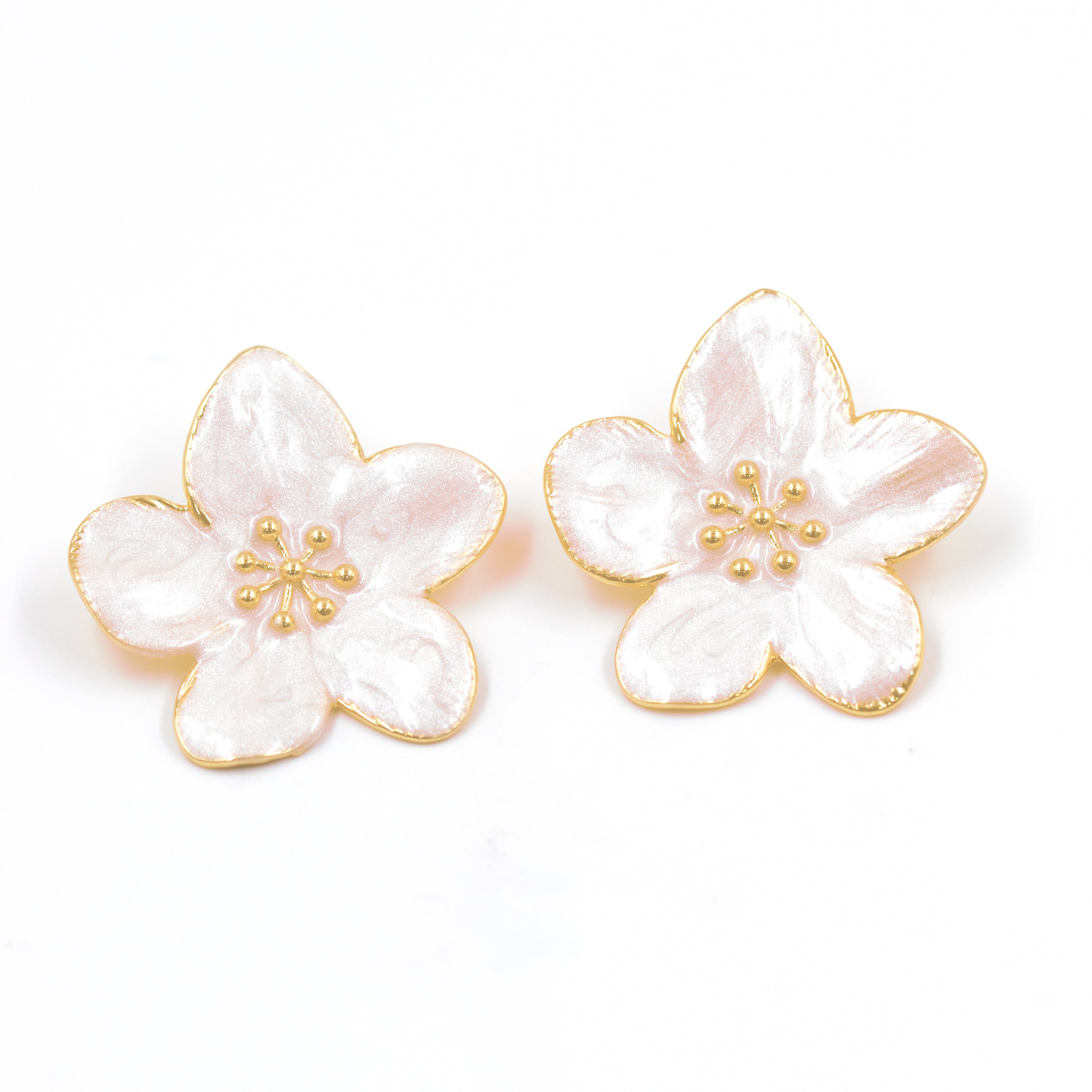 CR-1394 TOPO FLOR MARMOL BAÑO EN RODIO