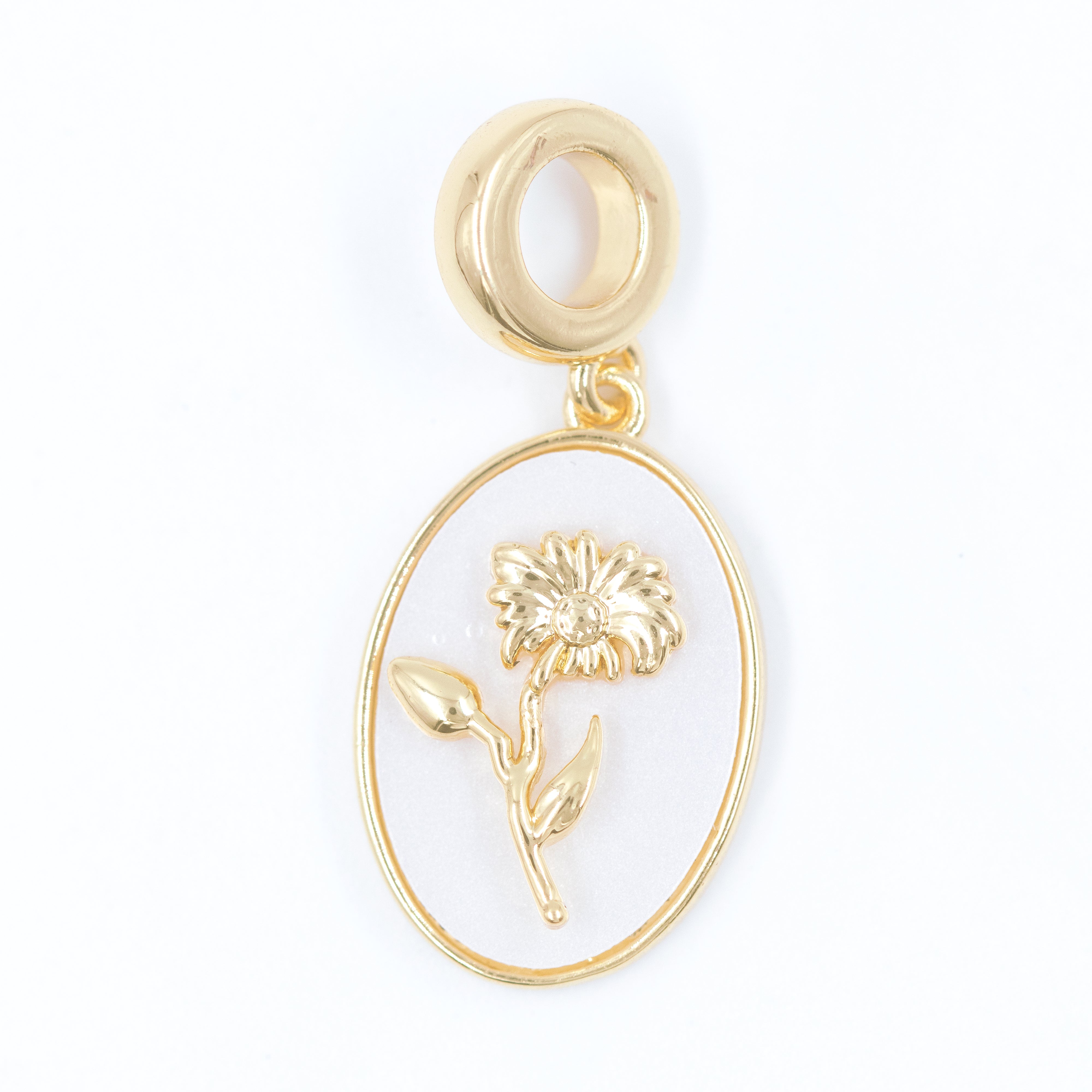 DIJE CHARM ROSITA BAÑO EN RODIO