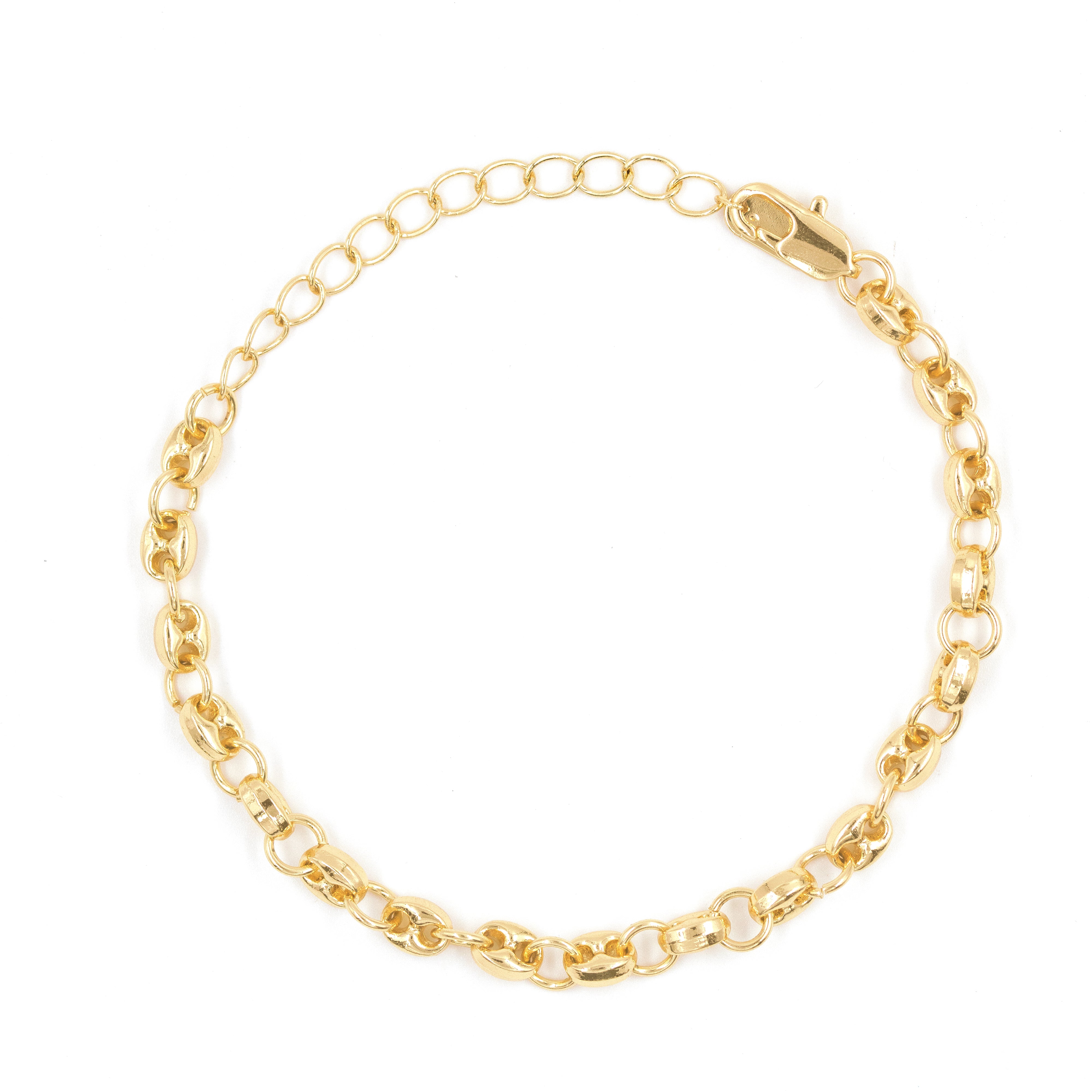 PULSERA GUCCI PEQUEÑA BAÑO EN RODIO