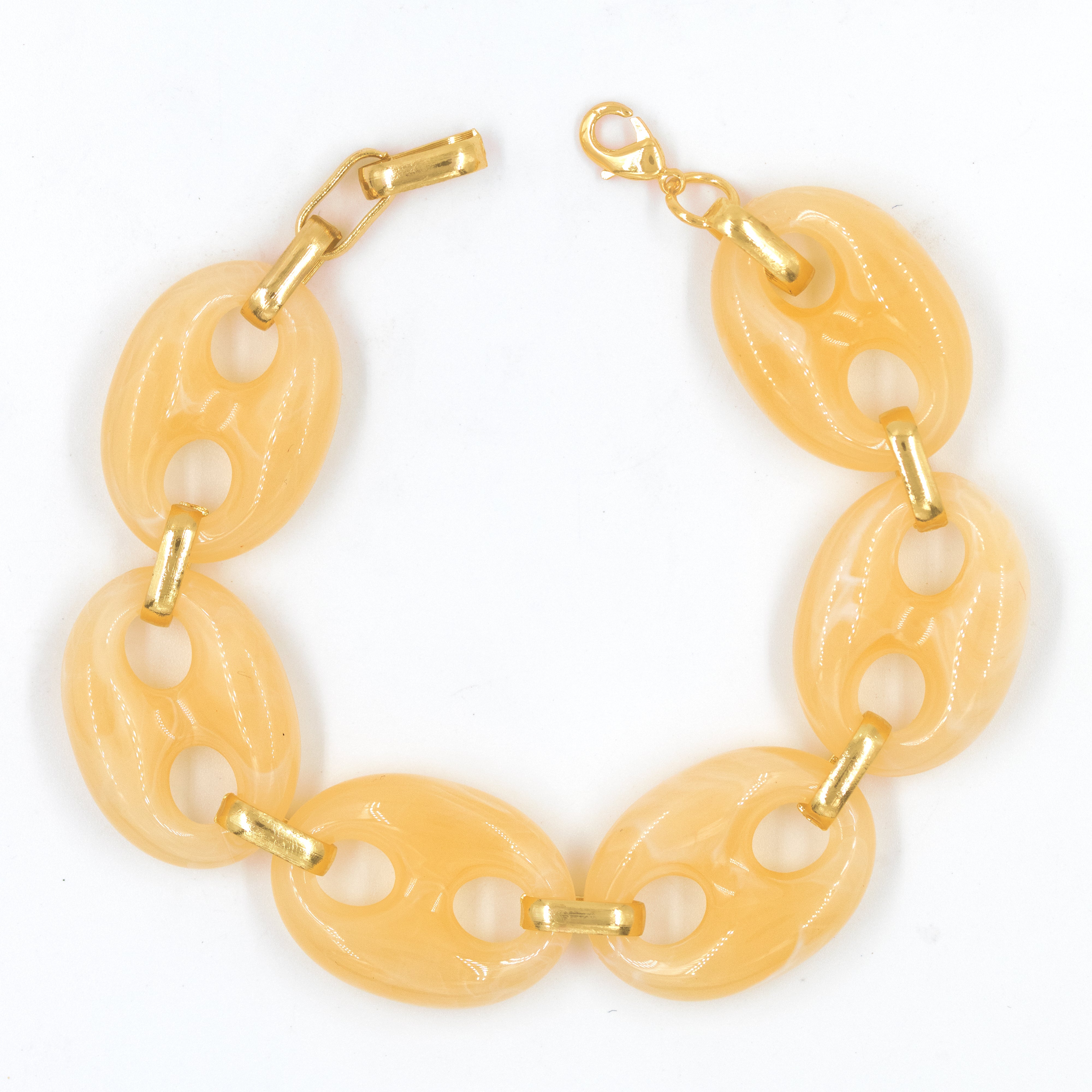 PULSERA GUCCI BAÑO EN RODIO