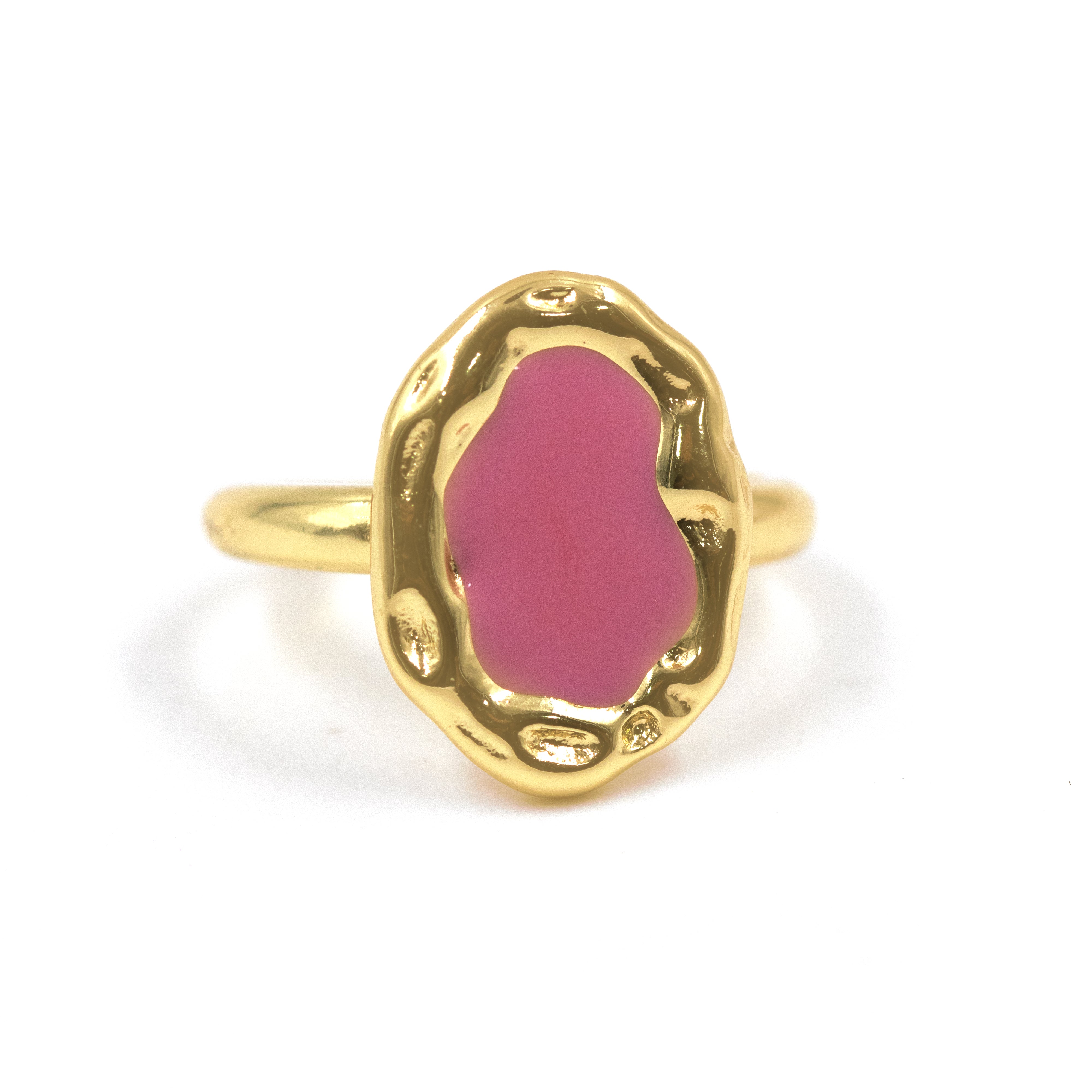 ANILLO ESPEJITO BAÑO EN RODIO