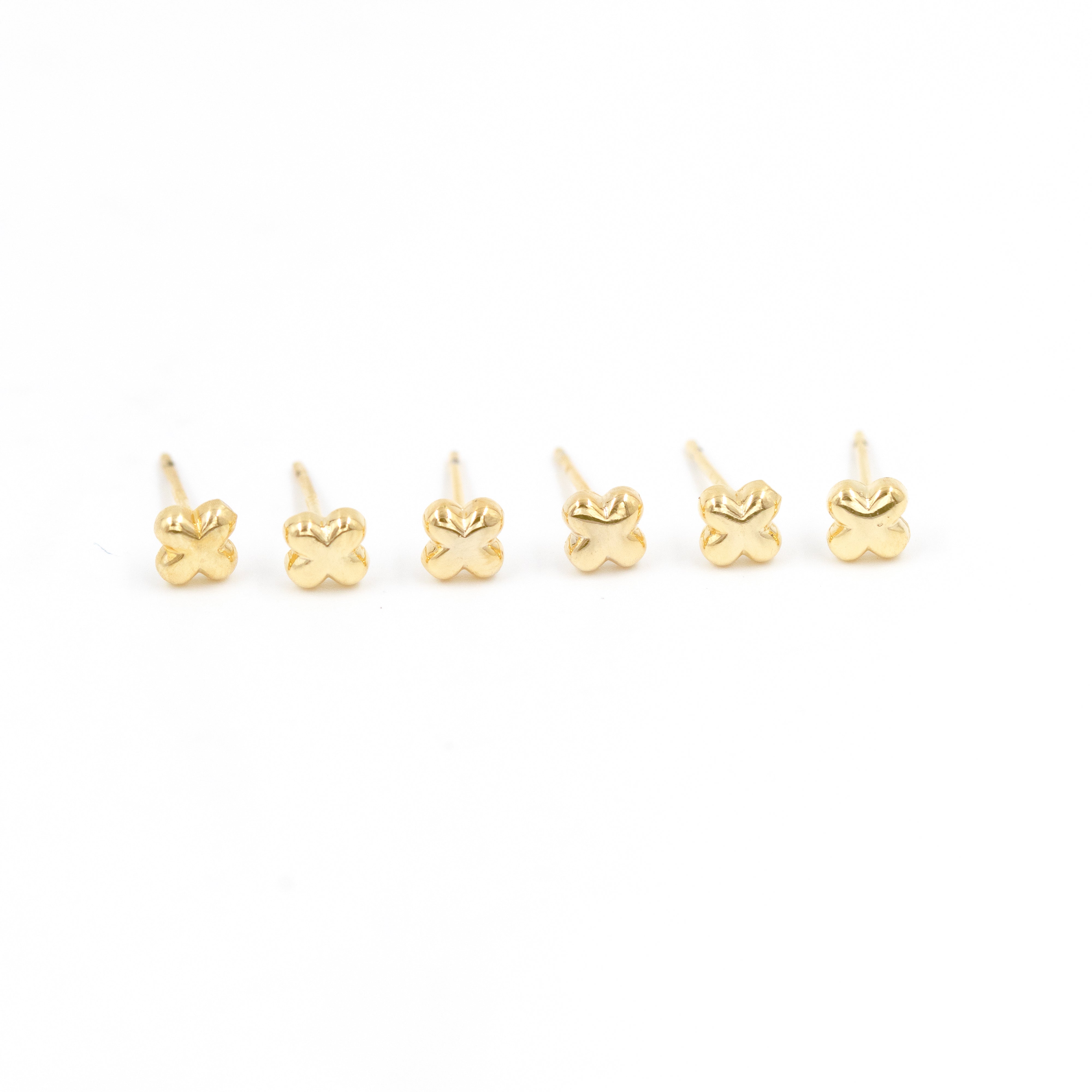 SET X3 DE TOPOS Y CANDONGAS BAÑO EN RODIO