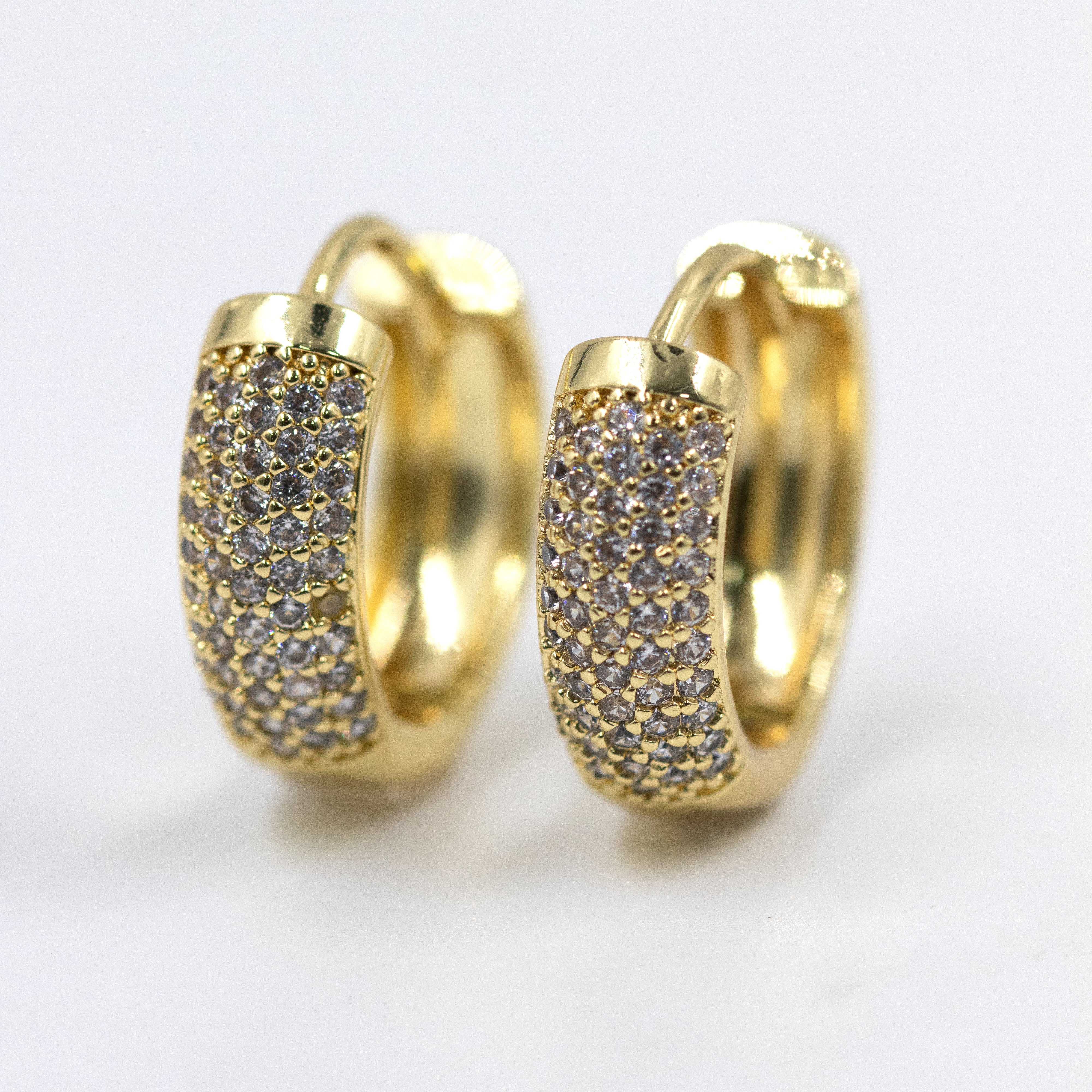 TOPO ARO CIRCONADO PEQUEÑO BAÑO EN RODIO