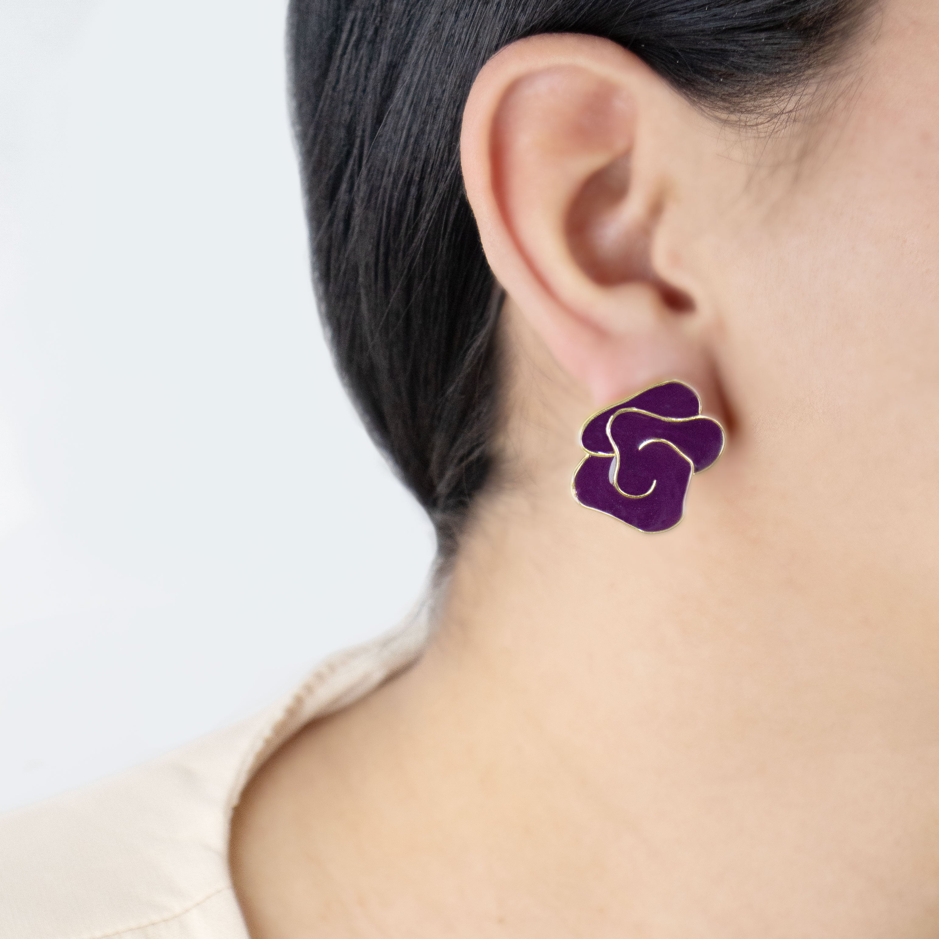 TOPO FLOR AMARILIS BAÑO EN RODIO