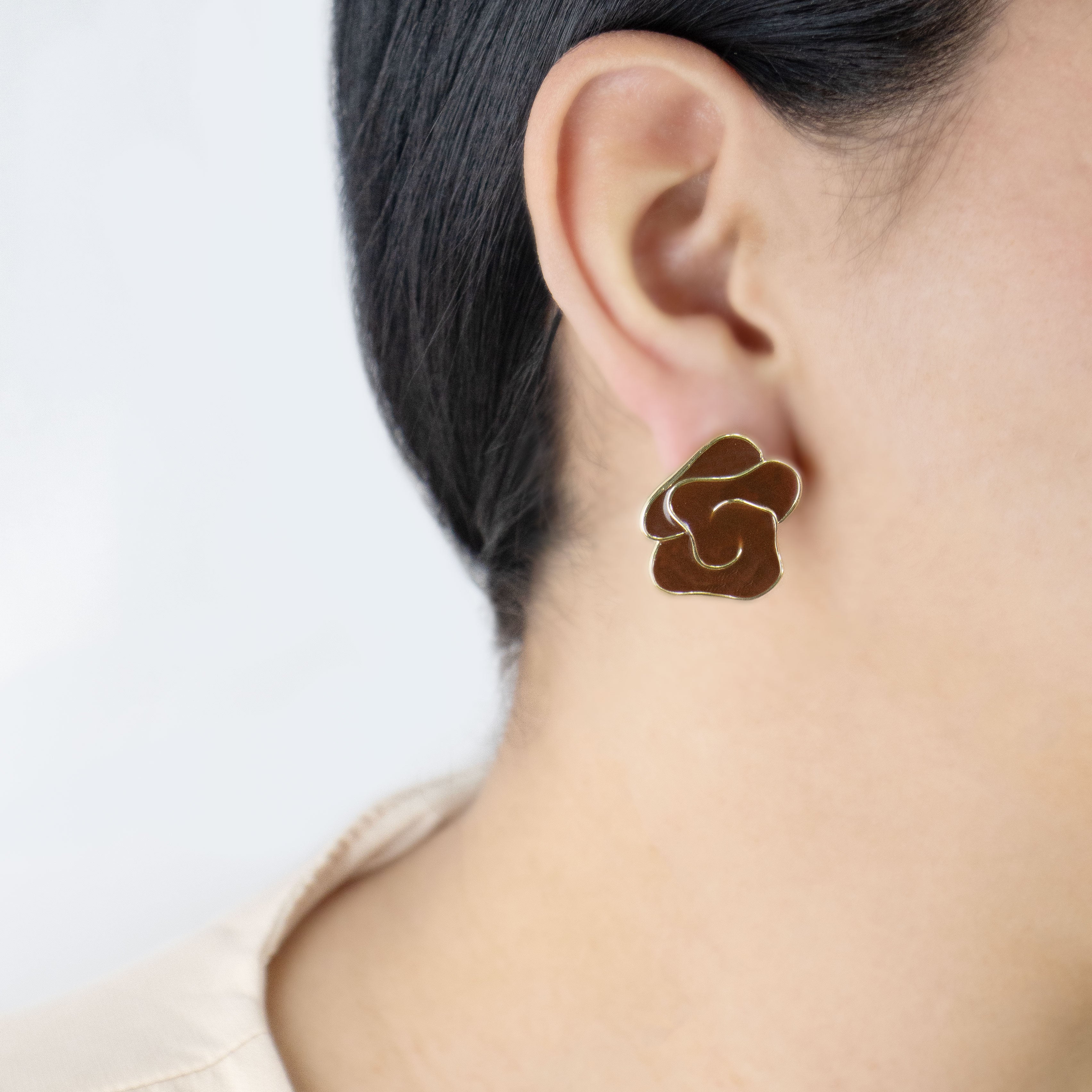 TOPO FLOR AMARILIS BAÑO EN RODIO