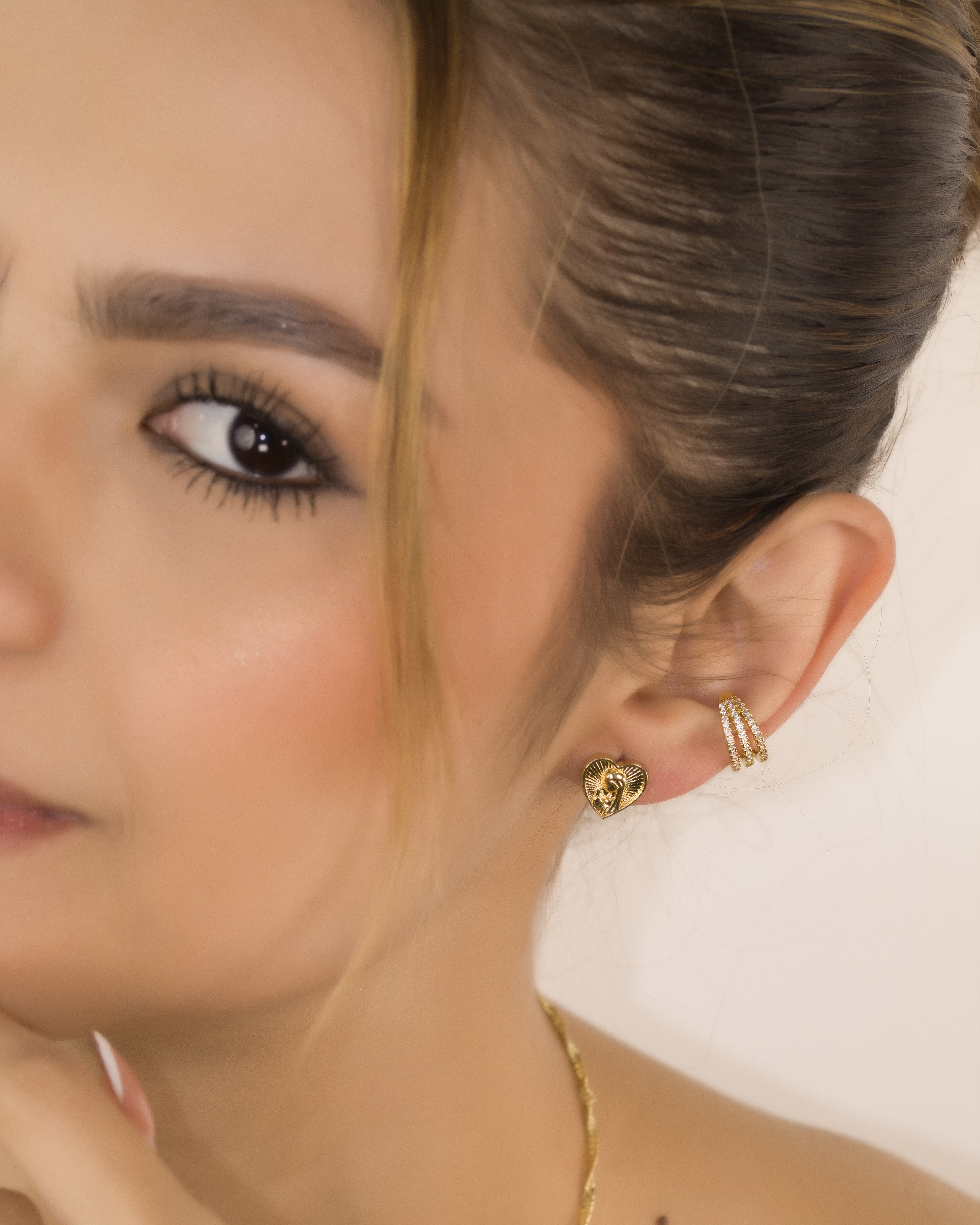 TOPO AMOR DE VIRGEN BAÑO EN RODIO