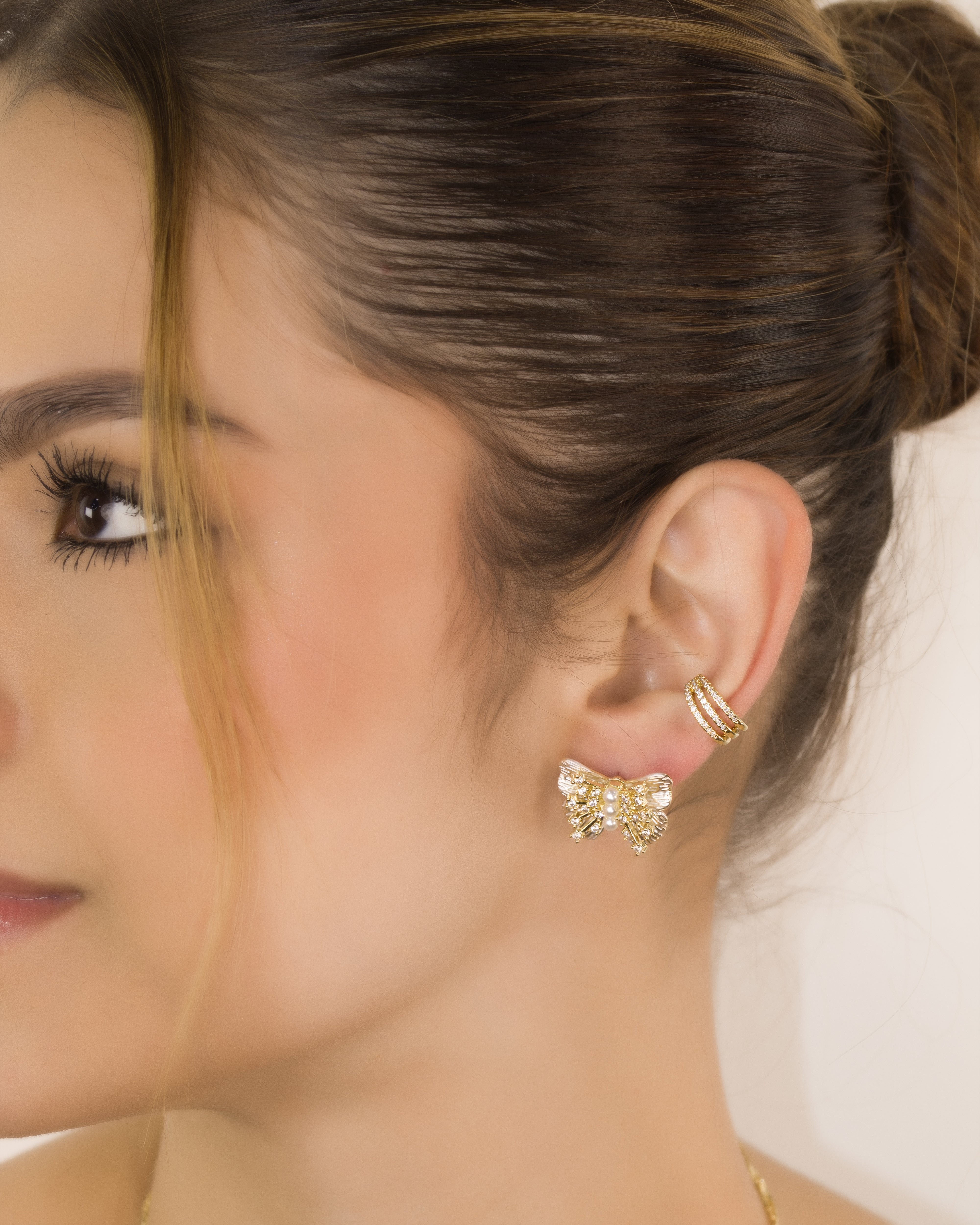 TOPO MARIPOSA GLAM BAÑO EN RODIO