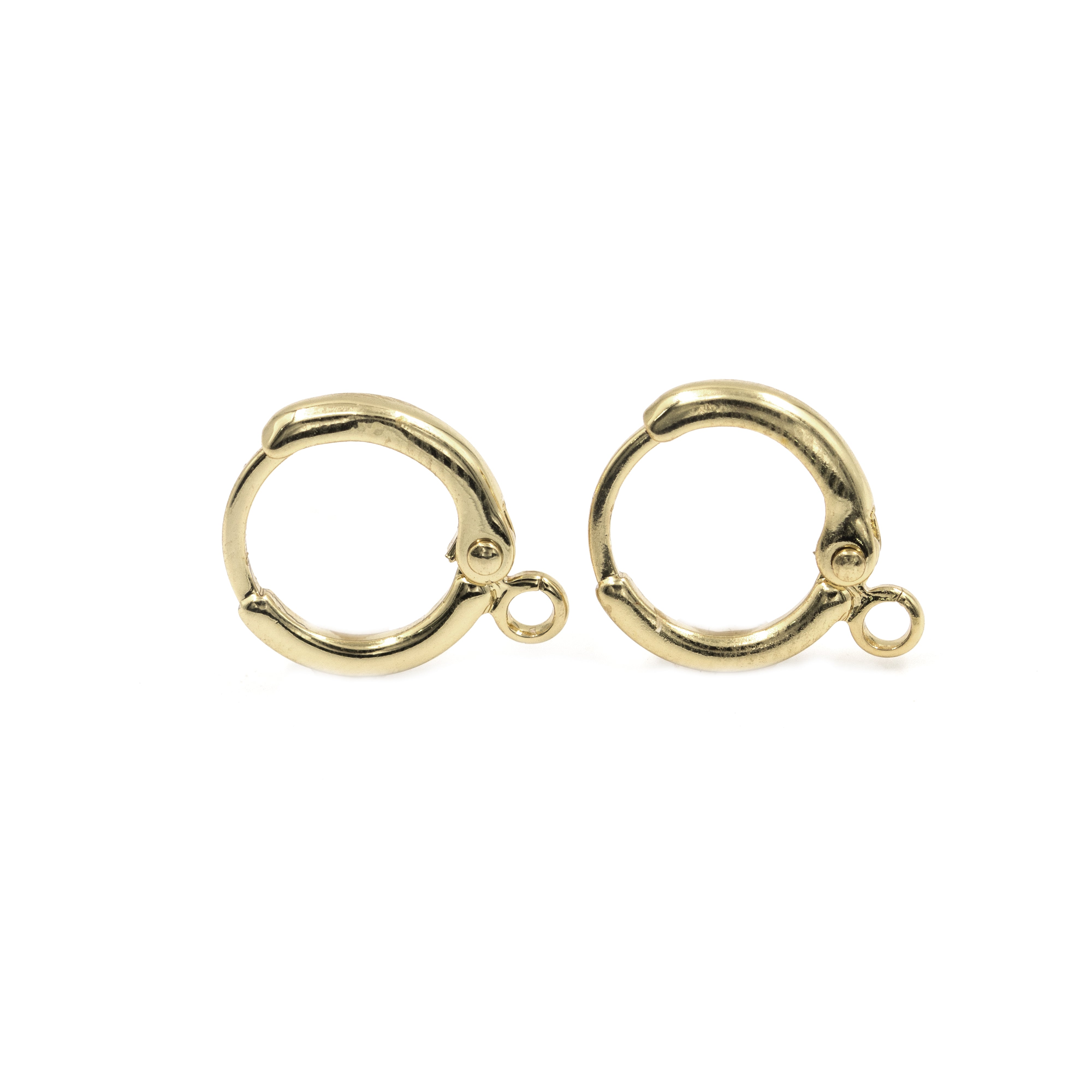 CANDONGA PEQUENA LISA DE ENSAMBLE BAÑO EN RODIO