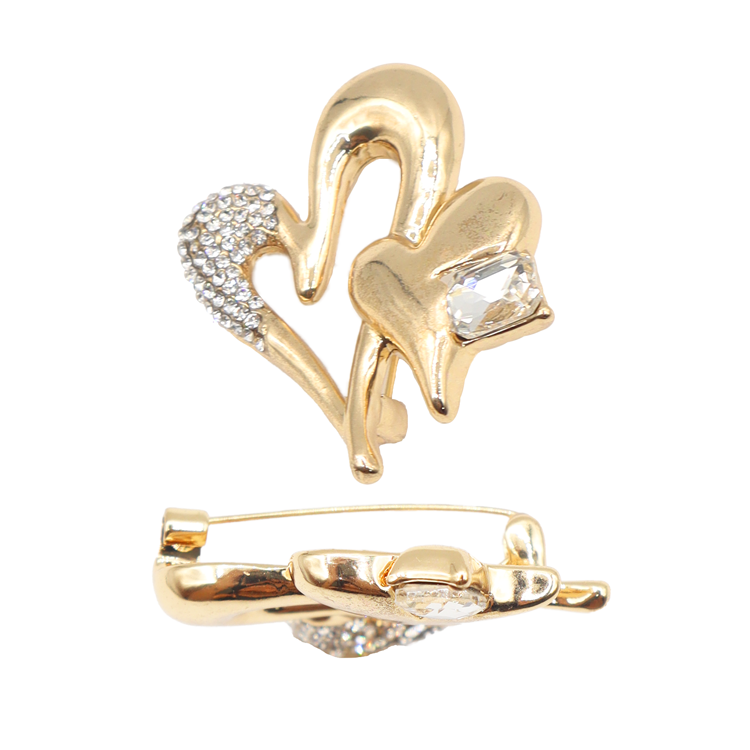 DOBLE CORAZON DORADO
