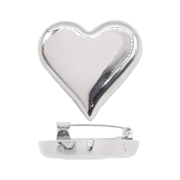 CORAZON PLATEADO