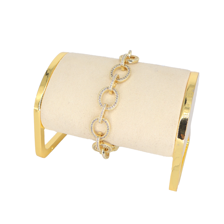 PULSERA GUCCI BAÑO EN RODIO