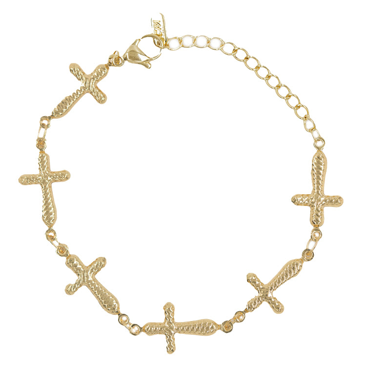 PULSERA RELIGIOSA BAÑO EN RODIO