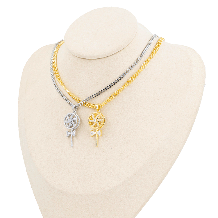 DIJE MOLINO GIRATORIO BAÑO EN RODIO