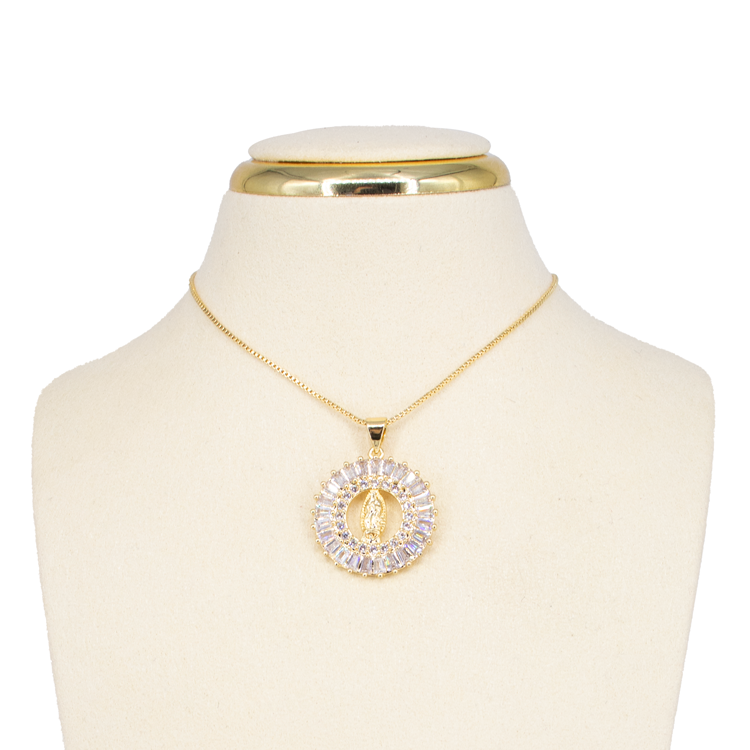 DIJE VIRGEN EN RODIO 22MM