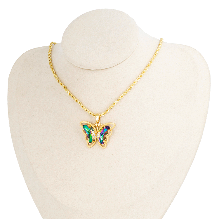 DIJE MARIPOSA TENDENCIA EN RODIO