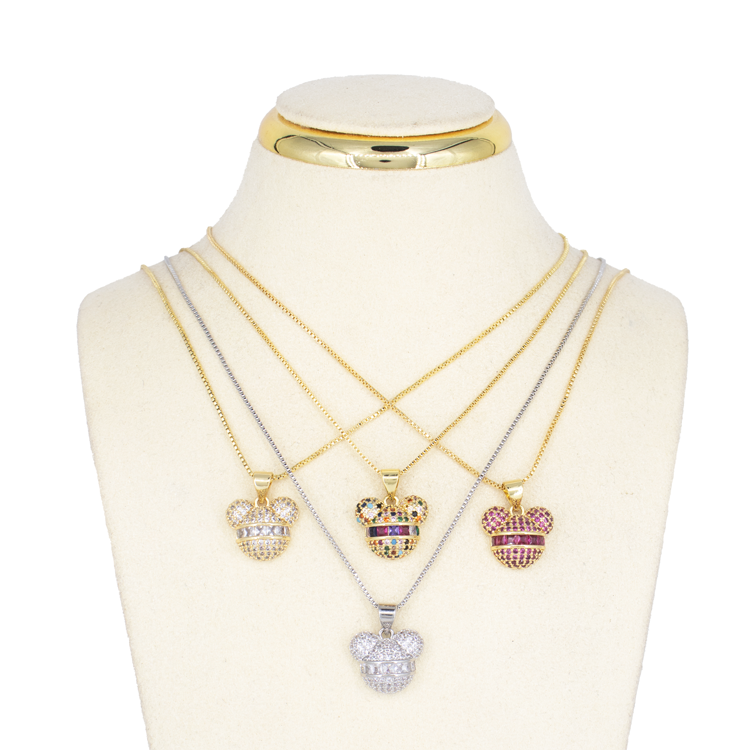 CARAS DE OSOS EN RODIO Y PIEDRAS RD-823